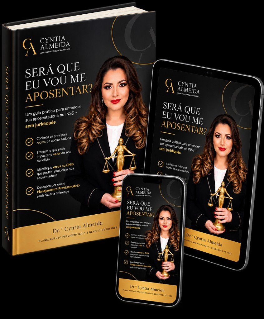 Capa do eBook Será que eu vou me aposentar? — Dr.ª Cyntia Almeida